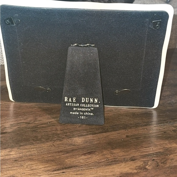 Rae Dunn HTF White Ceramic 4x6 Tabletop Photo Picture Frame GRANDKIDS Home Decor - Picture 3 of 3